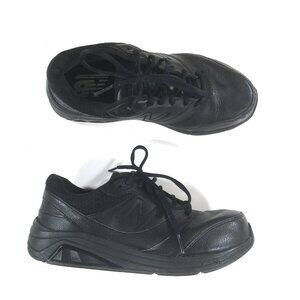New Balance 928v2 Lace Up Walking Shoes Womens Size 8.5 D Wide Black WW928BK2